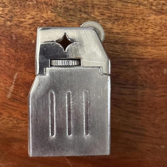 Vtg Ross Lite Windproof Butane Gas Cigarette Lighter Brushed Chrome Japan Tested - Picture 14 of 15